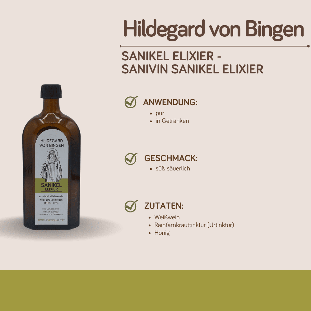 Bild von Sanikel Elixier 500ml